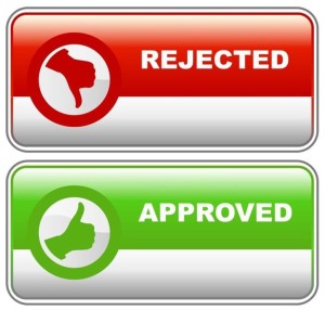 rejected approved reverse